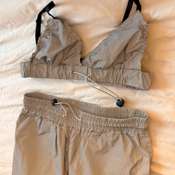 Reflective Two-Piece Pants Set - Picture 4 of 7